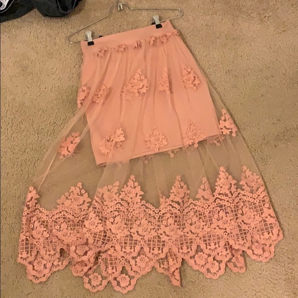 ASOS pinky skirt - Picture 1 of 4